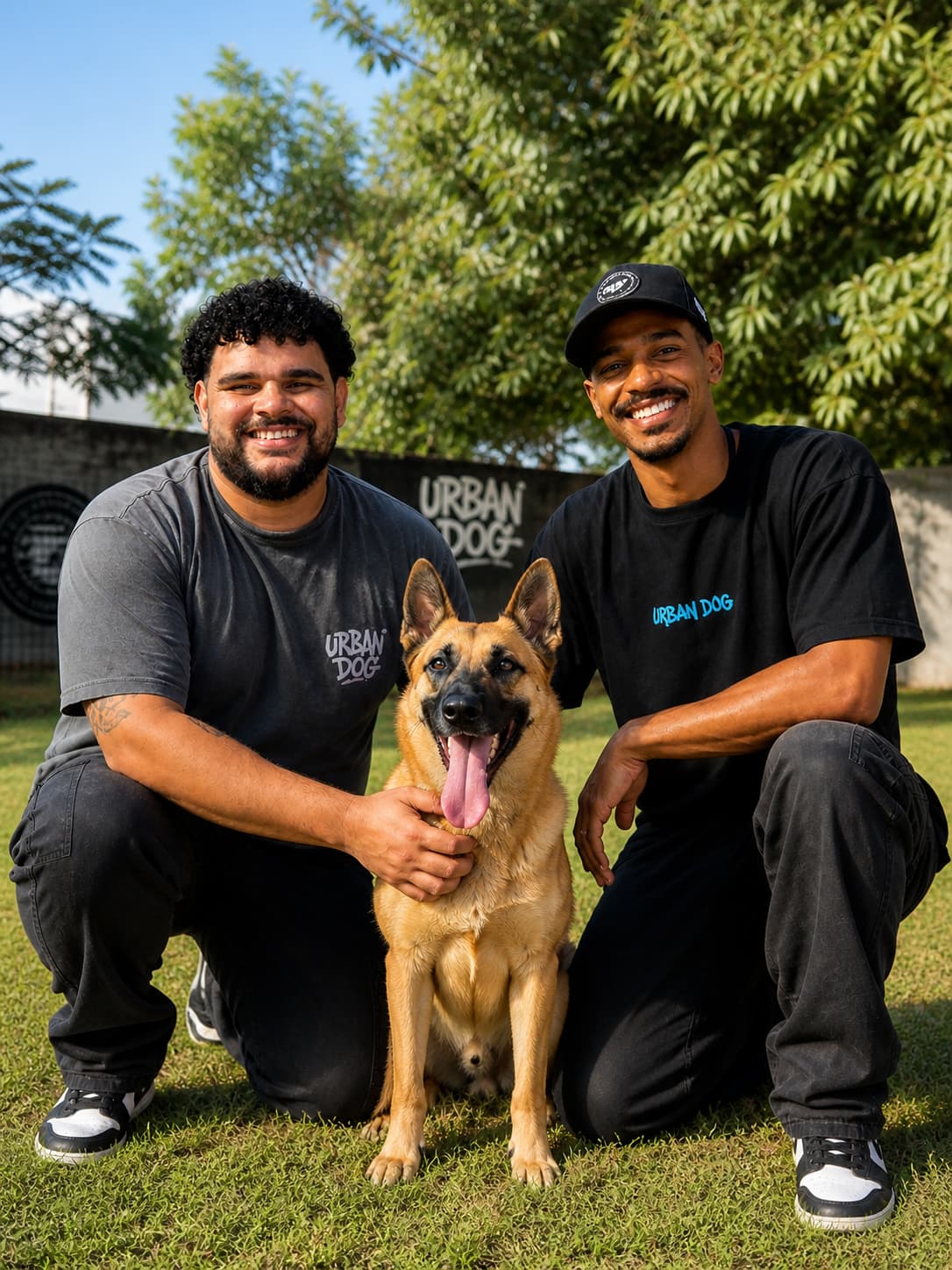 Cão adestrado da Urban Dog